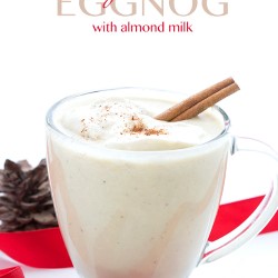 Low Carb Almond Milk Eggnog