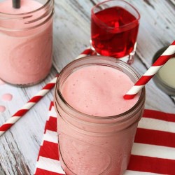 McKeto Strawberry Milkshake