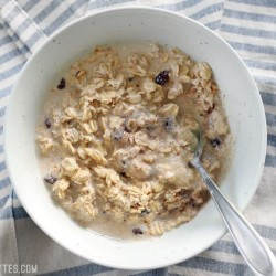 No Sugar Added Apple Pie Overnight Oats